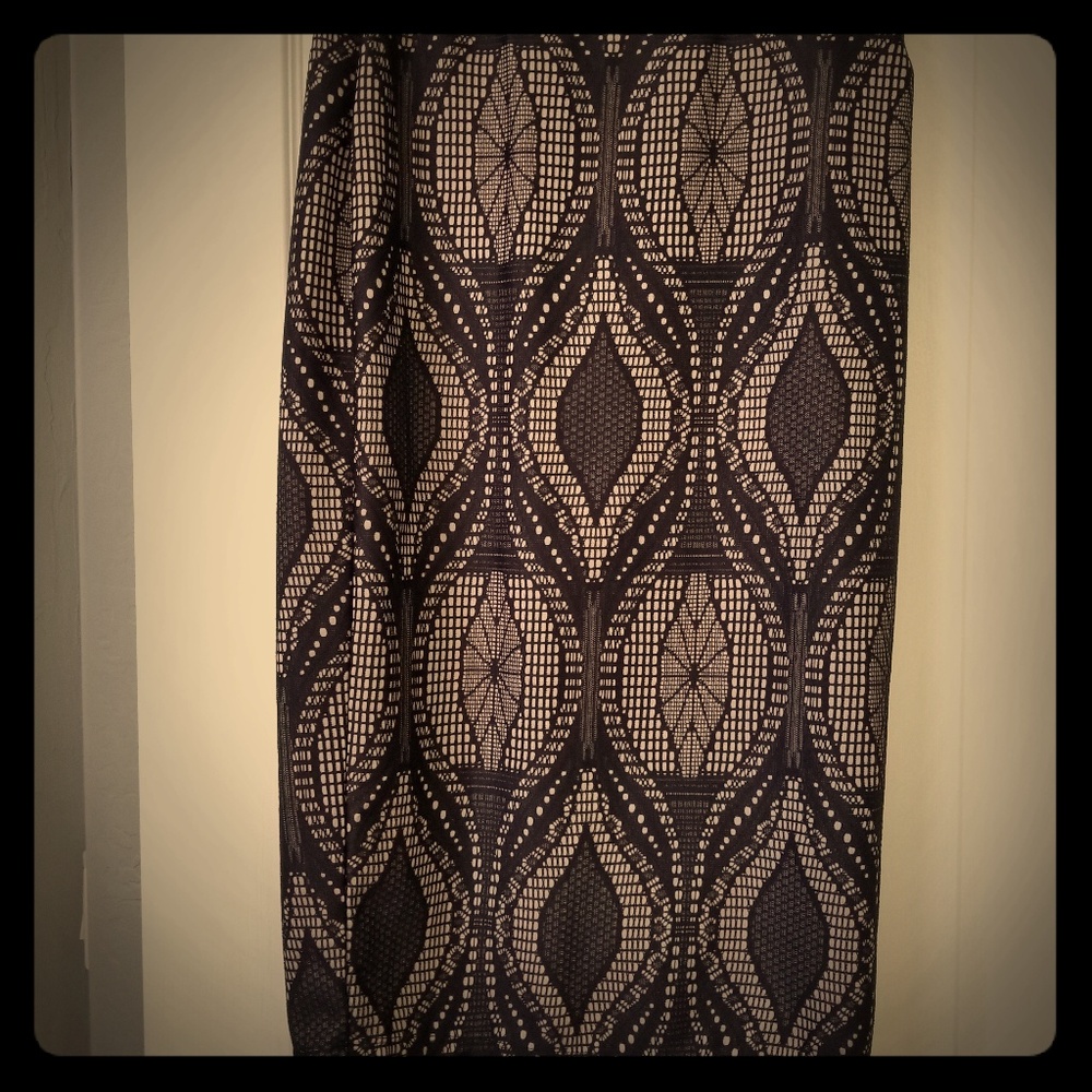 Long Patterned skirt